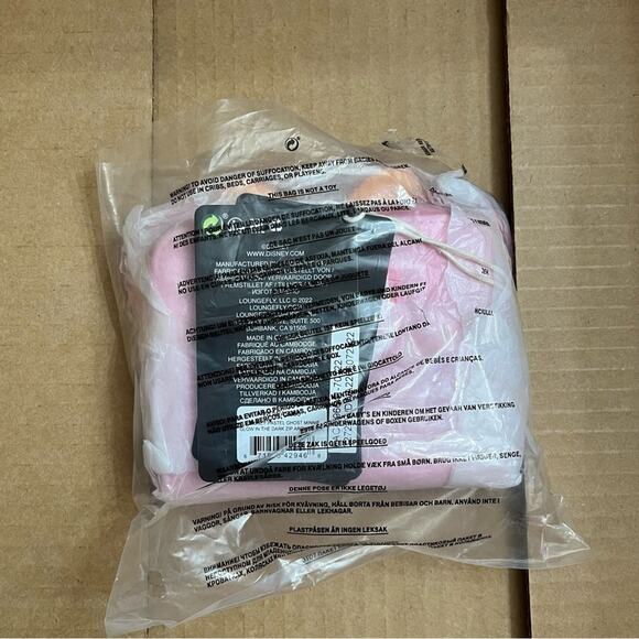 Loungefly Pastel Ghost Minnie Mouse Glow-in-the-Dark Zip Around Wallet - Picture 11 of 14